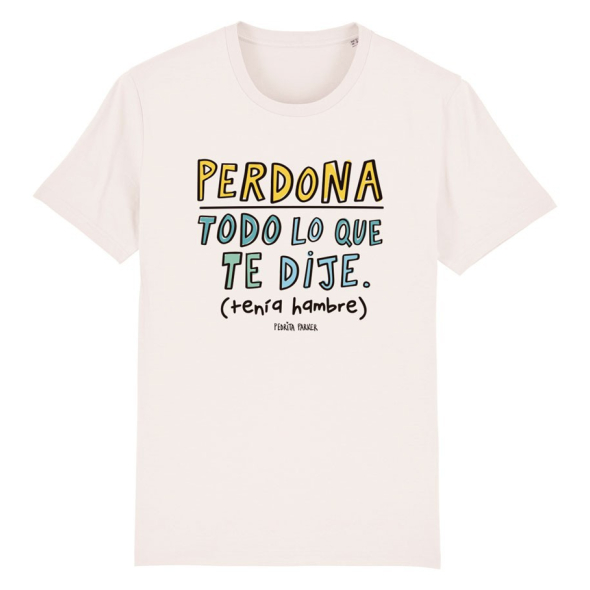 Camiseta orgánica - Perdona