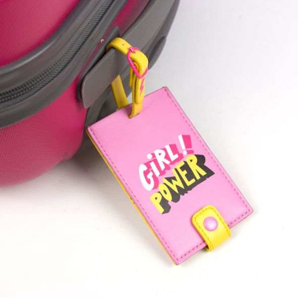 Identificador de maleta Girl power by...