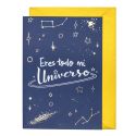 Tarjeta de felicitación - Eres todo mi universo - Miniaturas - 1