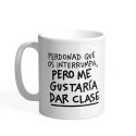 Taza Profe Dar clase