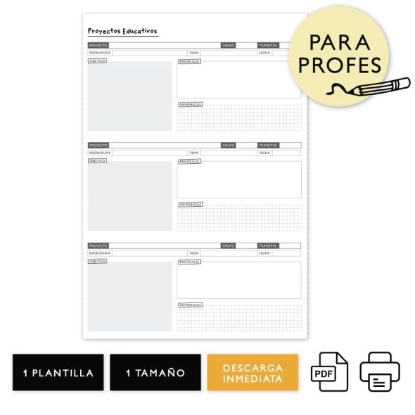 Plantillas imprimibles - Proyectos...