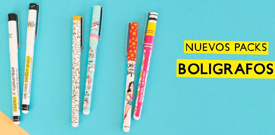 Porque tú pintas mucho, ¡nueva colección de bolígrafos de gel!